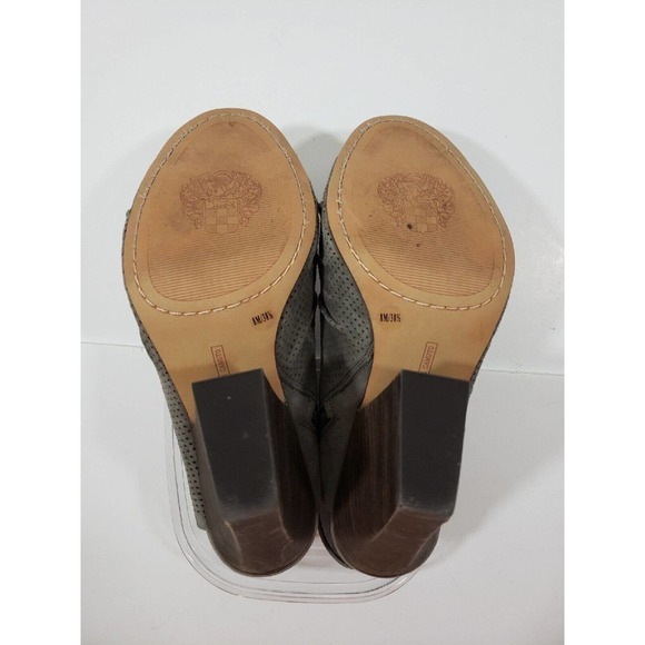 Vince Camuto Gray Open Toe Ankle Boots-Size 8M/38.5~~New - Picture 8 of 11